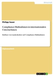 Cover von Compliance-Maßnahmen in internationalen Unternehmen