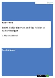 Cover von Ralph Waldo Emerson and the Politics of Ronald Reagan
