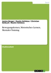 Cover von Bewegungslernen, Motorisches Lernen, Mentales Training