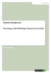 Cover von Teaching with Weblogs: Vernon God Little