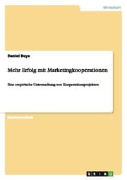 Cover von Mehr Erfolg mit Marketingkooperationen