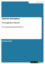 Cover von Vertraglicher Dienst?