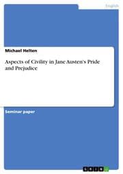 Cover von Aspects of Civility in Jane Austen's Pride and Prejudice