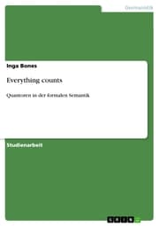 Cover von Everything counts