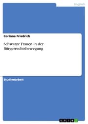 Cover von Schwarze Frauen in der Bürgerrechtsbewegung