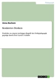 Cover von Konkretes Denken