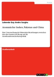 Cover von Atommächte Indien, Pakistan und China