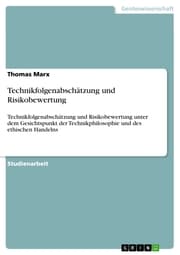 Cover von Technikfolgenabschätzung und Risikobewertung