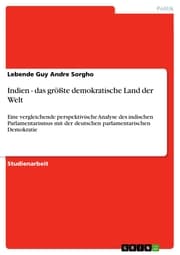 Cover von Indien - das größte demokratische Land der Welt