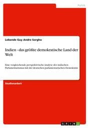 Cover von Indien - das größte demokratische Land der Welt