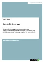 Cover von Biographieforschung