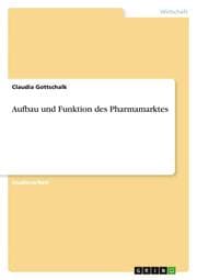 Cover von Aufbau und Funktion des Pharmamarktes