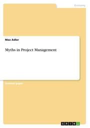 Cover von Myths in Project Management