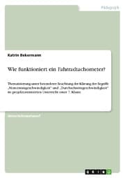 Cover von Wie funktioniert ein Fahrradtachometer?