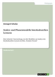 Cover von Stufen- und Phasenmodelle Interkulturellen Lernens
