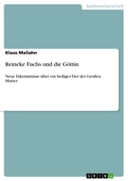 Cover von Reineke Fuchs und die Göttin