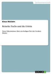 Cover von Reineke Fuchs und die Göttin