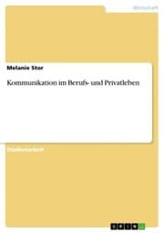 Cover von Kommunikation im Berufs- und Privatleben