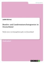 Cover von Bundes- und Landesnaturschutzgesetze in Deutschland