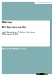 Cover von Die Reproduktionselite