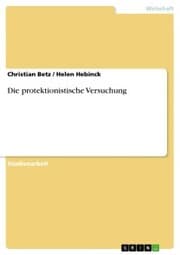 Cover von Die protektionistische Versuchung