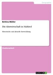 Cover von Die Almwirtschaft in Südtirol