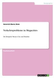 Cover von Verkehrsprobleme in Megacities