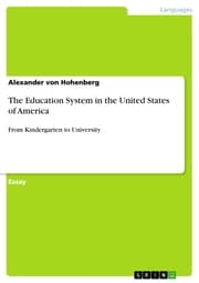 Cover von The Education System in the United States of America