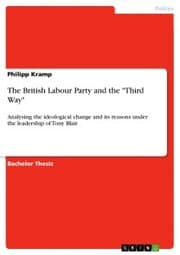 Cover von The British Labour Party and the 'Third Way'