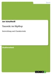 Cover von Tanzstile im HipHop