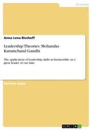 Cover von Leadership Theories: Mohandas Karamchand Gandhi