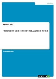Cover von 'Schreiten und Stehen' bei Auguste Rodin