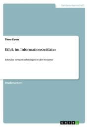 Cover von Ethik im Informationszeitlater
