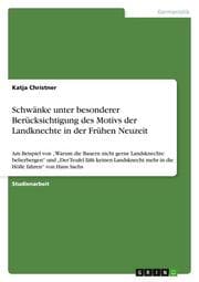 Cover von Schwänke unter besonderer Berücksichtigung des Motivs der Landknechte in der Frühen Neuzeit