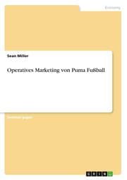 Cover von Operatives Marketing von Puma Fußball