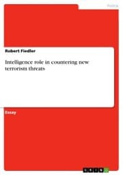 Cover von Intelligence role in countering new terrorism threats