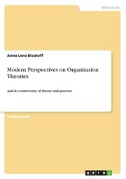 Cover von Modern Perspectives on Organization Theories