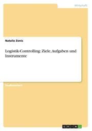 Cover von Logistik-Controlling: Ziele, Aufgaben und Instrumente