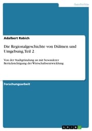 Cover von Die Regionalgeschichte von Dülmen und Umgebung, Teil 2