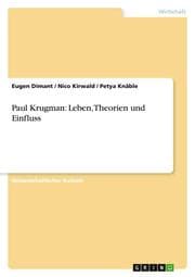 Cover von Paul Krugman: Leben, Theorien und Einfluss