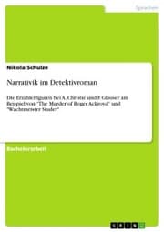 Cover von Narrativik im Detektivroman