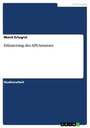 Cover von Erläuterung des API-Ansatzes