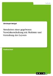 Cover von Simulation einer gegebenen Verstärkerschaltung mit Multisim und Gestaltung des Layouts