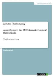 Cover von Auswirkungen der EU-Osterweiterung auf Deutschland