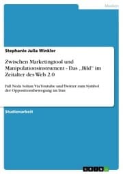 Cover von Zwischen Marketingtool und Manipulationsinstrument - Das ,, Bild'' im Zeitalter des Web 2.0