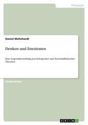 Cover von Denken und Emotionen