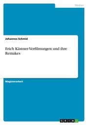 Cover von Erich Kästner-Verfilmungen und ihre Remakes
