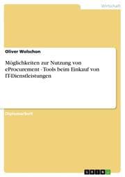 Cover von Möglichkeiten zur Nutzung von eProcurement - Tools beim Einkauf von IT-Dienstleistungen