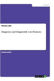Cover von Diagnose und Diagnostik von Demenz