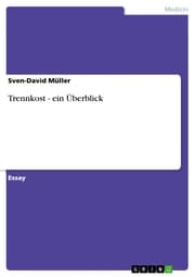 Cover von Trennkost - ein Überblick